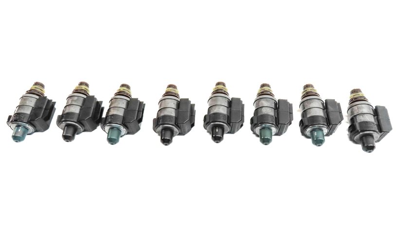 Thumbnail 5: 04-18 MERCEDES C CL E GL G ML S SLK 722.9 TRANSMISSION VALVE BODY SOLENOID SET-8