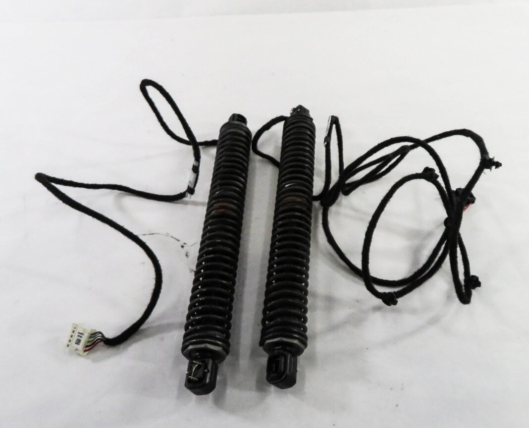 Thumbnail 2: 2011 BMW 750i (F01) LEFT & RIGHT REAR ELECTRIC TRUNK SHOCK STRUT SET-2