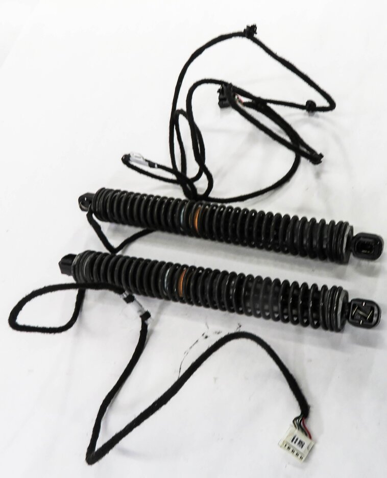 Thumbnail 4: 2011 BMW 750i (F01) LEFT & RIGHT REAR ELECTRIC TRUNK SHOCK STRUT SET-2