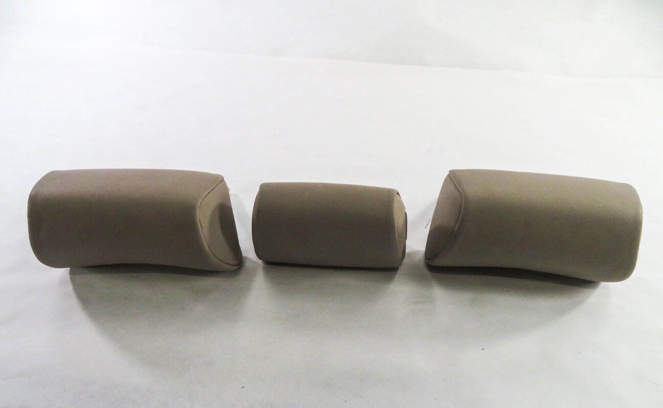 Thumbnail 7: 2011 BMW 750i (F01) REAR SEAT - LEFT / CENTER / RIGHT HEADREST SET-3 (OYSTER)
