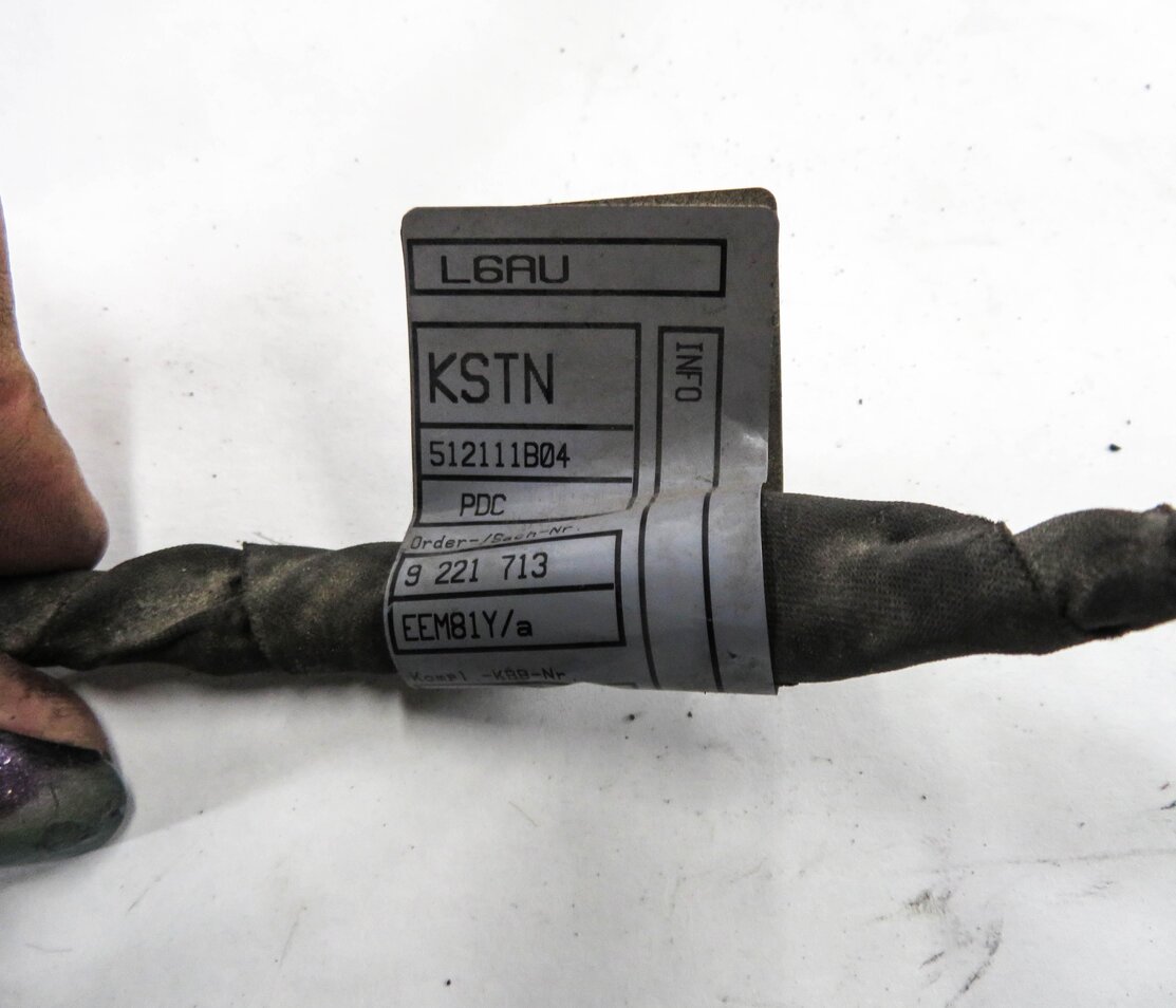 Thumbnail 7: 2011 BMW 750i (F01) FRONT PDC PARK DISTANCE SENSOR SET w/ HARNESS (GRAY A90)