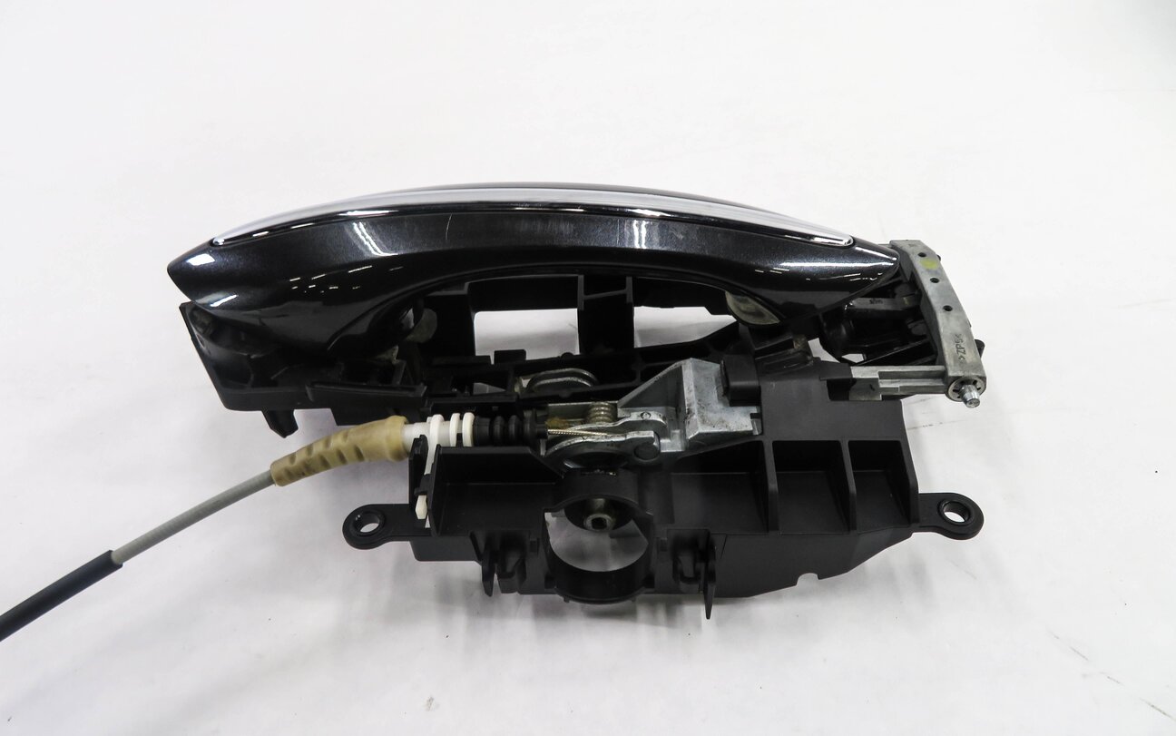 Thumbnail 4: 09-18 BMW 528i 535i 550i 740i 750i 760i RIGHT FRONT COMFORT DOOR HANDLE (GRAY)