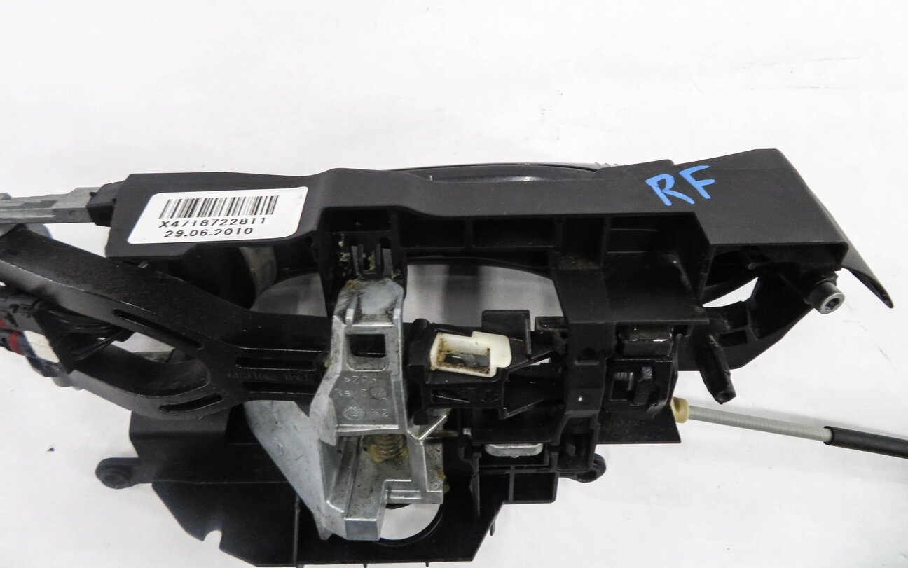 Thumbnail 6: 09-18 BMW 528i 535i 550i 740i 750i 760i RIGHT FRONT COMFORT DOOR HANDLE (GRAY)