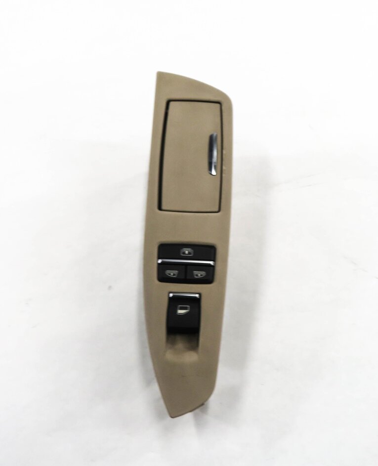 Thumbnail 5: 2011 BMW 750i (F01) RIGHT REAR DOOR SUN SHADE WINDOW SWITCH w/ ASH TRAY (OYSTER)