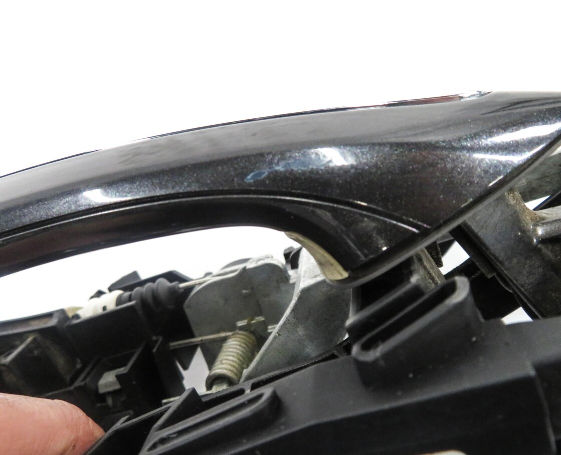 Thumbnail 8: 2009-2018 BMW 528i 535i 550i 740i 750i 760i LEFT REAR COMFORT DOOR HANDLE (GRAY)
