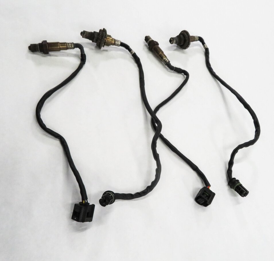 Thumbnail 3: 2011 BMW 750i (F01) 4.4L TWIN TURBO ENGINE - O2 OXYGEN LAMBDA PROBE SENSOR SET-4