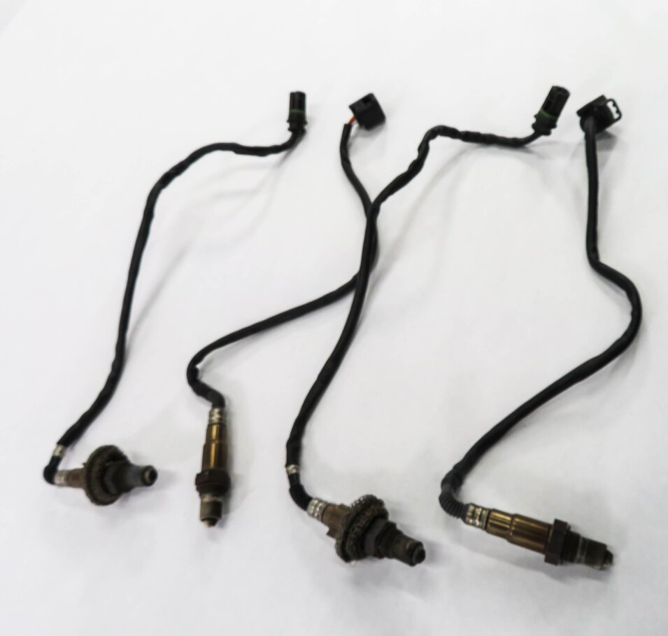 Thumbnail 4: 2011 BMW 750i (F01) 4.4L TWIN TURBO ENGINE - O2 OXYGEN LAMBDA PROBE SENSOR SET-4