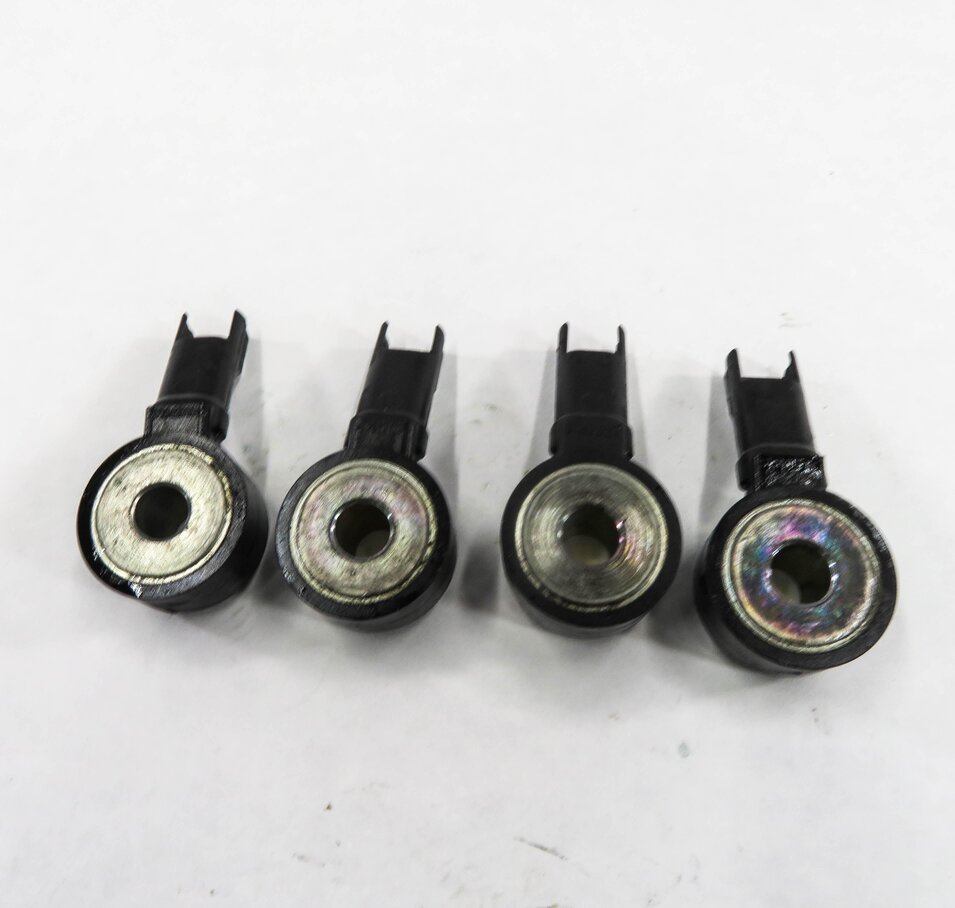 Thumbnail 6: 2011 BMW 750i (F01) 4.4L N63 TWIN TURBO ENGINE KNOCK PING DETONATION SENSOR SET