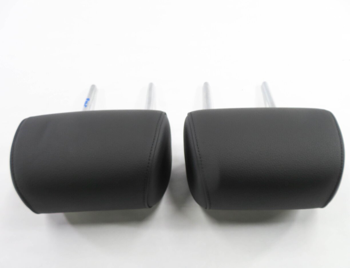 Thumbnail 5: 2011 BMW 535i (F10) REAR SEAT - LEFT & RIGHT (BLACK LEATHER) HEADREST SET-2