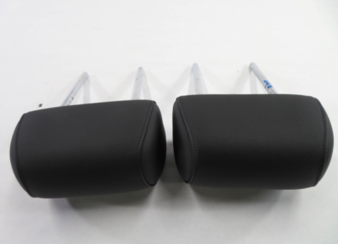 Thumbnail 6: 2011 BMW 535i (F10) REAR SEAT - LEFT & RIGHT (BLACK LEATHER) HEADREST SET-2
