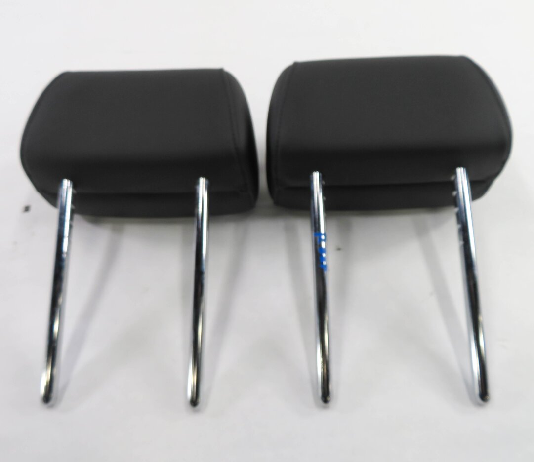 Thumbnail 7: 2011 BMW 535i (F10) REAR SEAT - LEFT & RIGHT (BLACK LEATHER) HEADREST SET-2