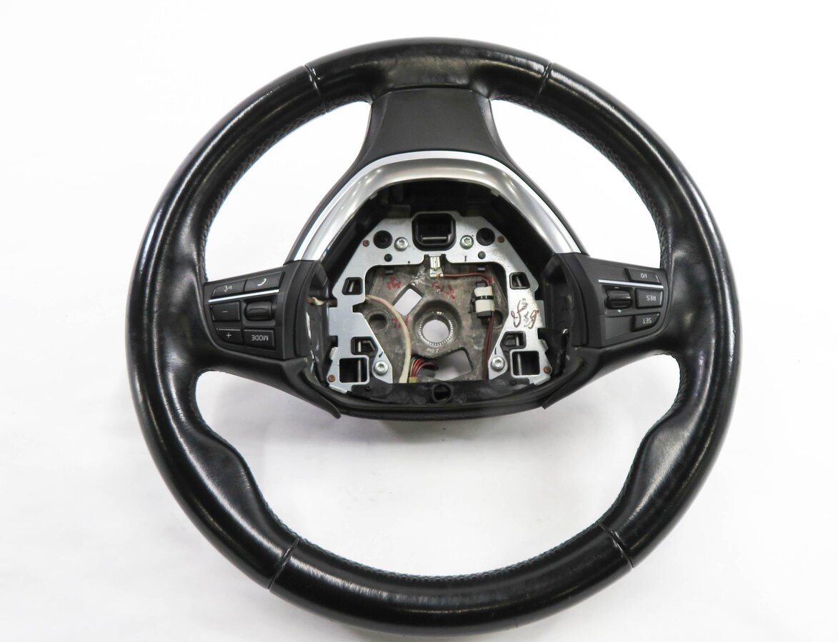 Thumbnail 5: 10-16 BMW 528i 535i 550i 740i 750i 760i (F01 F10) SPORT - LEATHER STEERING