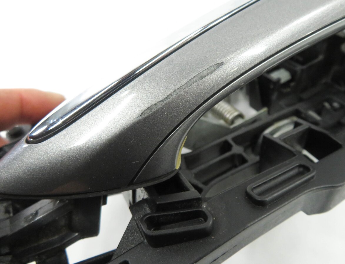 Thumbnail 10: 2011-2016 BMW 528i 535i 550i M5 (F10) RIGHT REAR DOOR HANDLE w/ LIGHT (GRAY A52)
