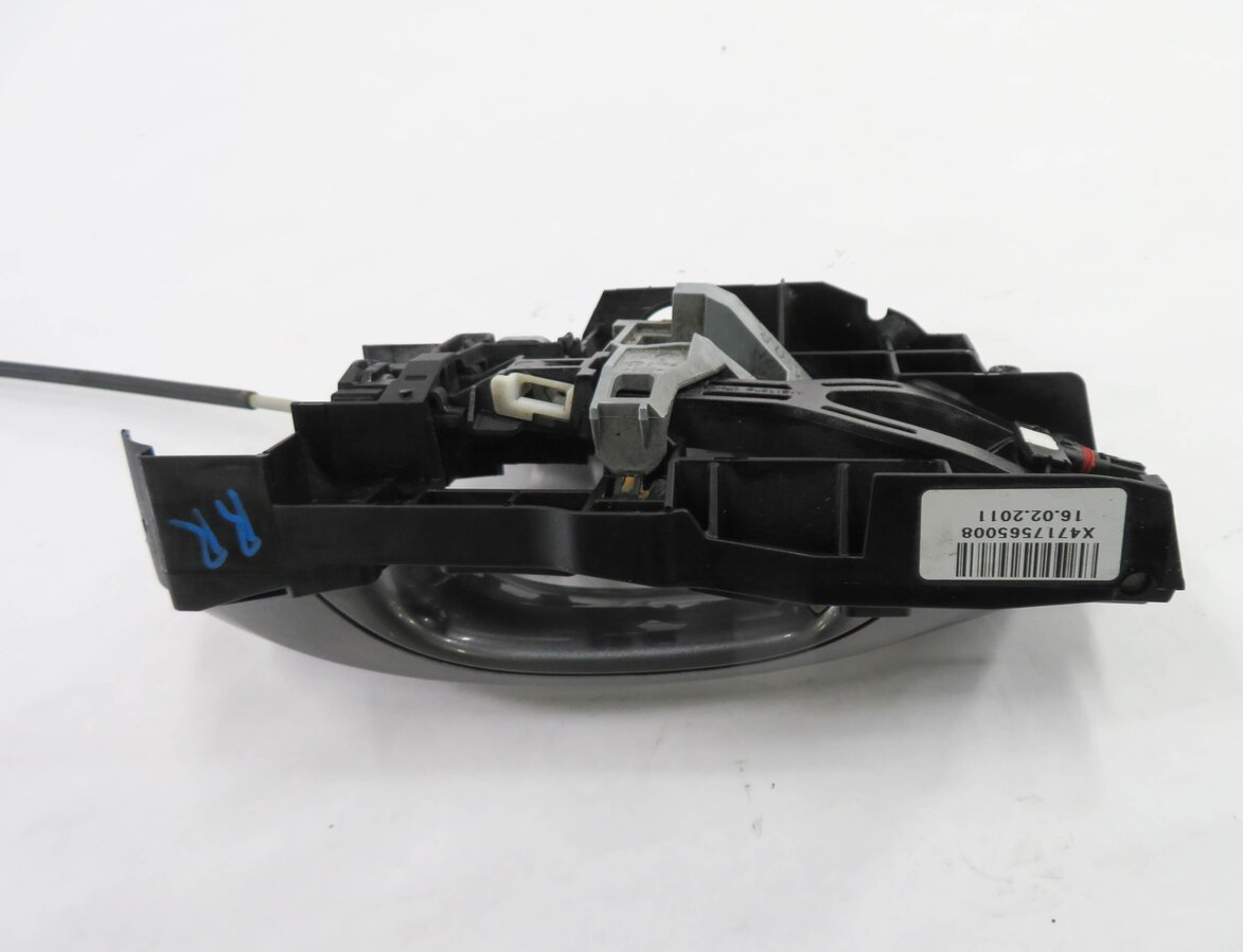 Thumbnail 6: 2011-2016 BMW 528i 535i 550i M5 (F10) RIGHT REAR DOOR HANDLE w/ LIGHT (GRAY A52)