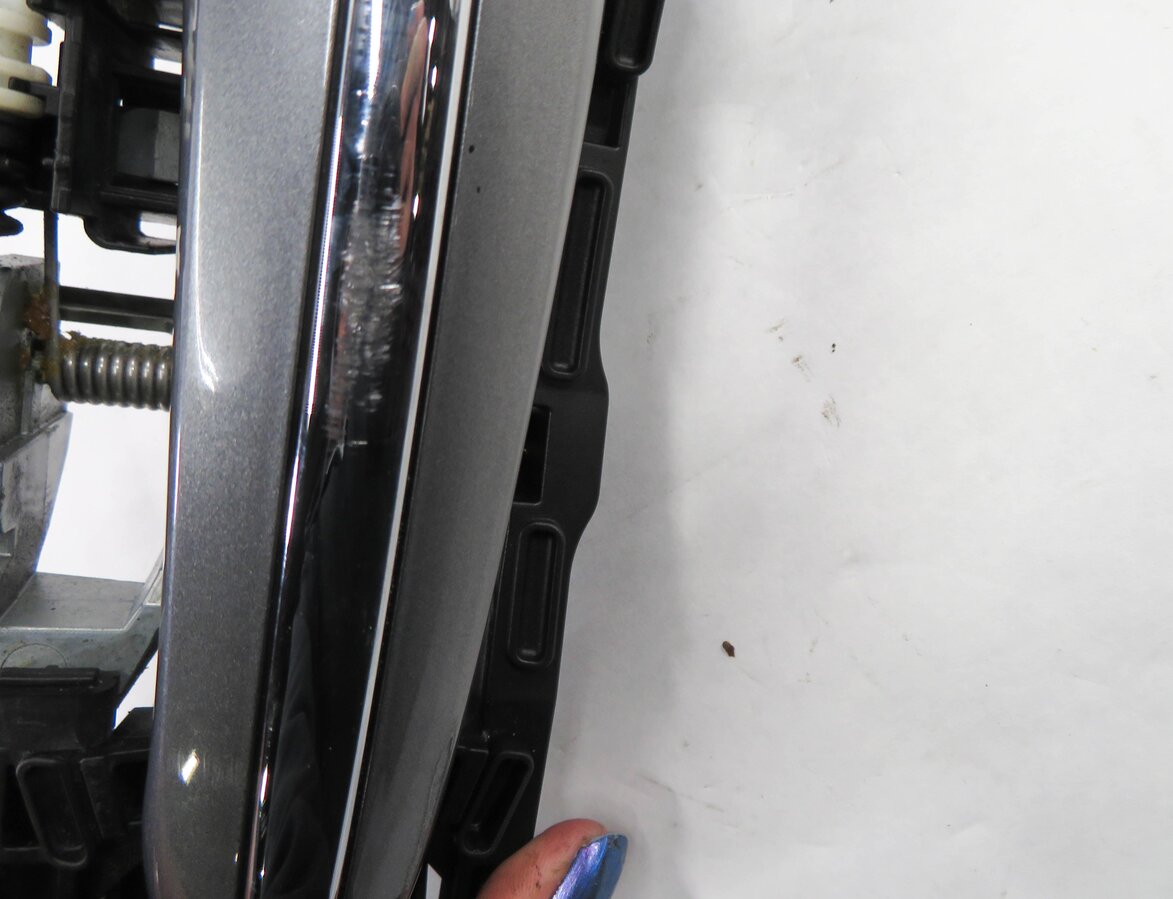 Thumbnail 8: 2011-2016 BMW 528i 535i 550i M5 (F10) RIGHT REAR DOOR HANDLE w/ LIGHT (GRAY A52)