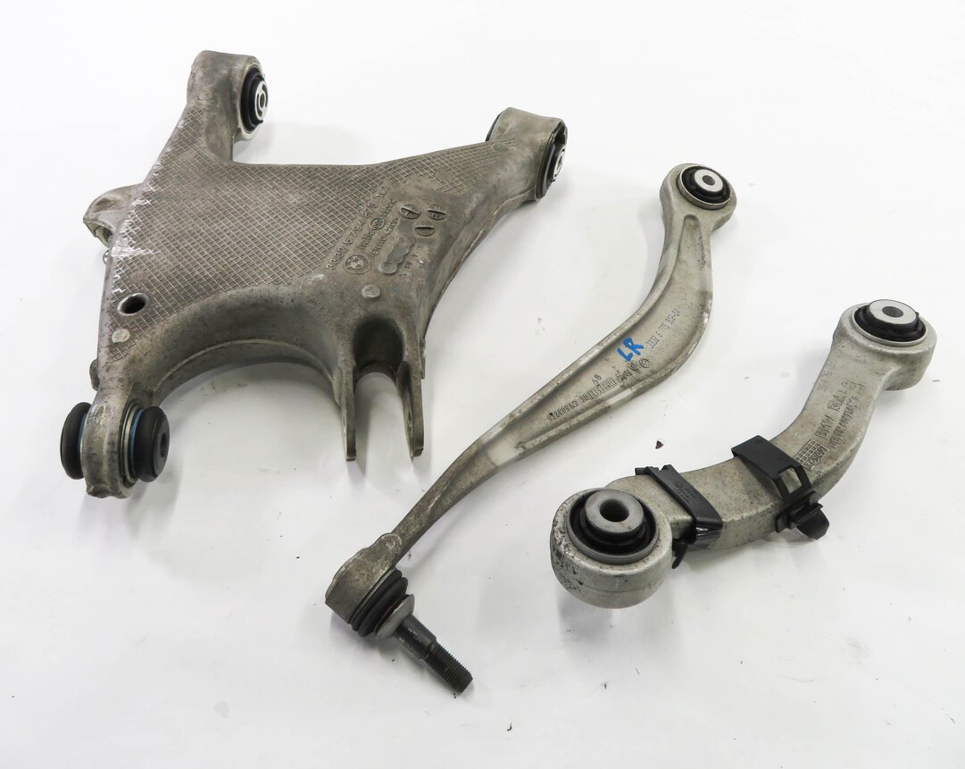 Thumbnail 2: 11-19 BMW 535i 550i 640i 650i 740i 750i (F01 F10) LEFT REAR CONTROL ARM SET-3