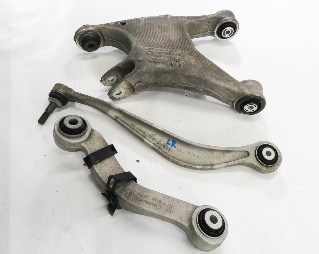 Thumbnail 3: 11-19 BMW 535i 550i 640i 650i 740i 750i (F01 F10) LEFT REAR CONTROL ARM SET-3
