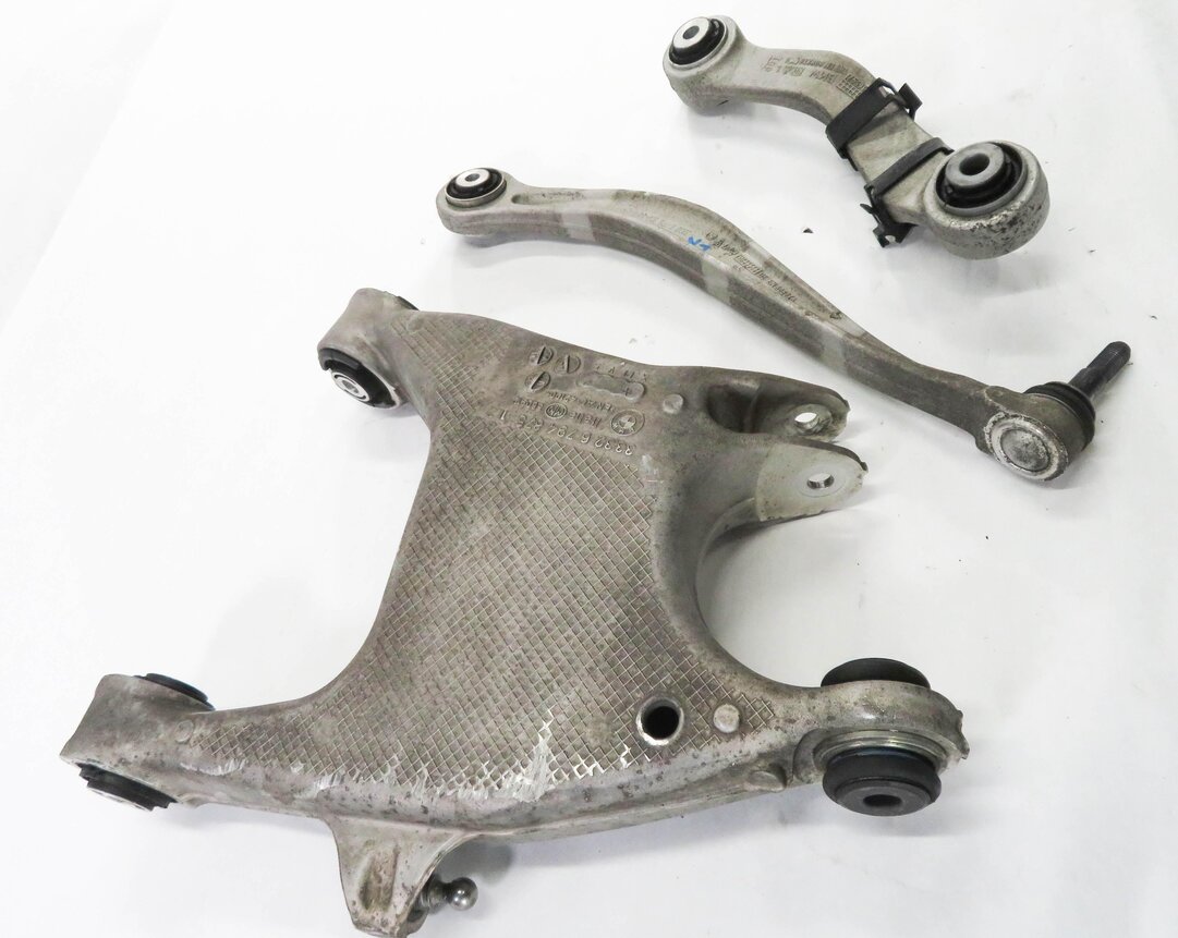 Thumbnail 4: 11-19 BMW 535i 550i 640i 650i 740i 750i (F01 F10) LEFT REAR CONTROL ARM SET-3