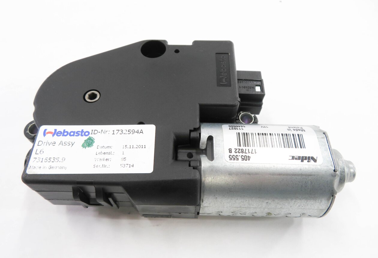 Thumbnail 5: 12-20 BMW 228i 230i 320i 328i 330i 335i 340i 428i 430i 435i 528i SUNROOF MOTOR