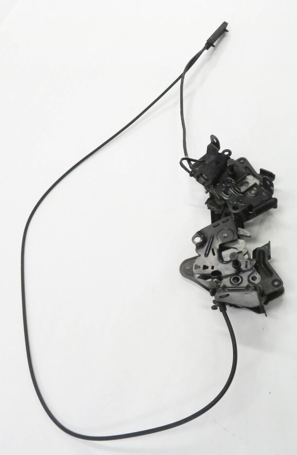 Thumbnail 4: 2012 BMW 535i (F10) FRONT LEFT & RIGHT LOWER HOOD LOCK LATCH SET-2 w/ CABLE