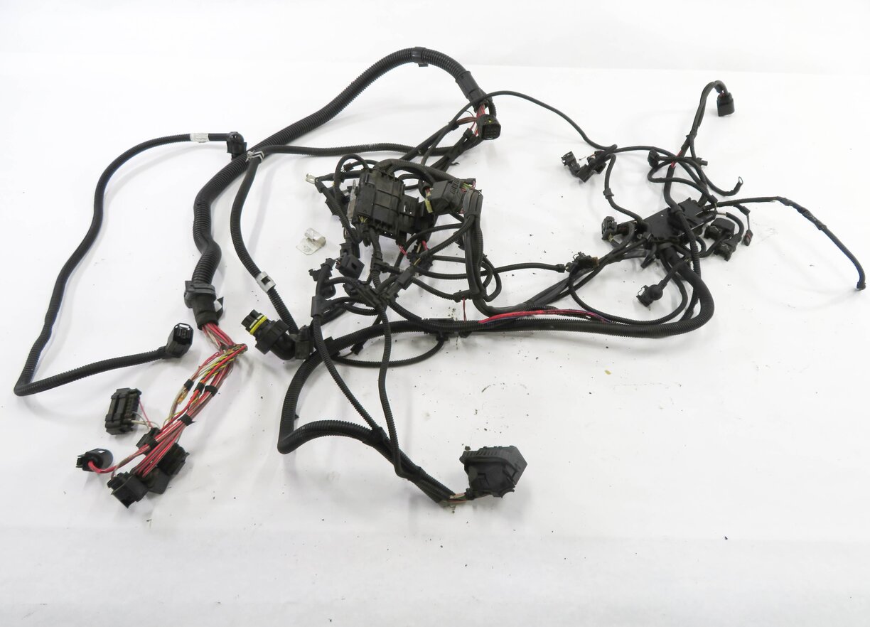 Thumbnail 2: 2012 BMW 535i (F10) 3.0L N55 RWD A/T - ENGINE WIRE WIRING HARNESS LOOM