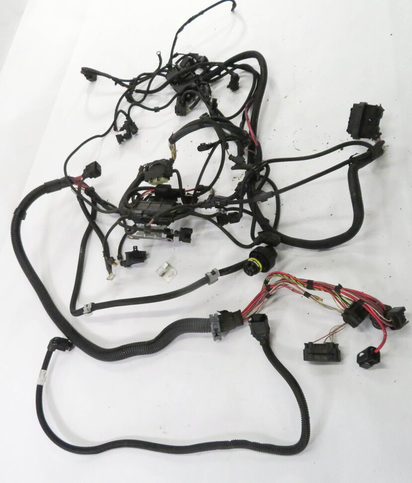 Thumbnail 3: 2012 BMW 535i (F10) 3.0L N55 RWD A/T - ENGINE WIRE WIRING HARNESS LOOM