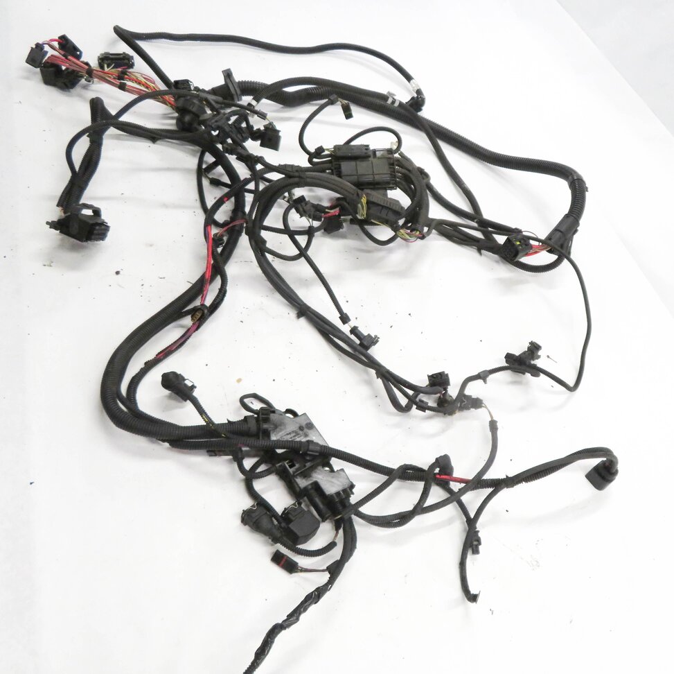 Thumbnail 4: 2012 BMW 535i (F10) 3.0L N55 RWD A/T - ENGINE WIRE WIRING HARNESS LOOM