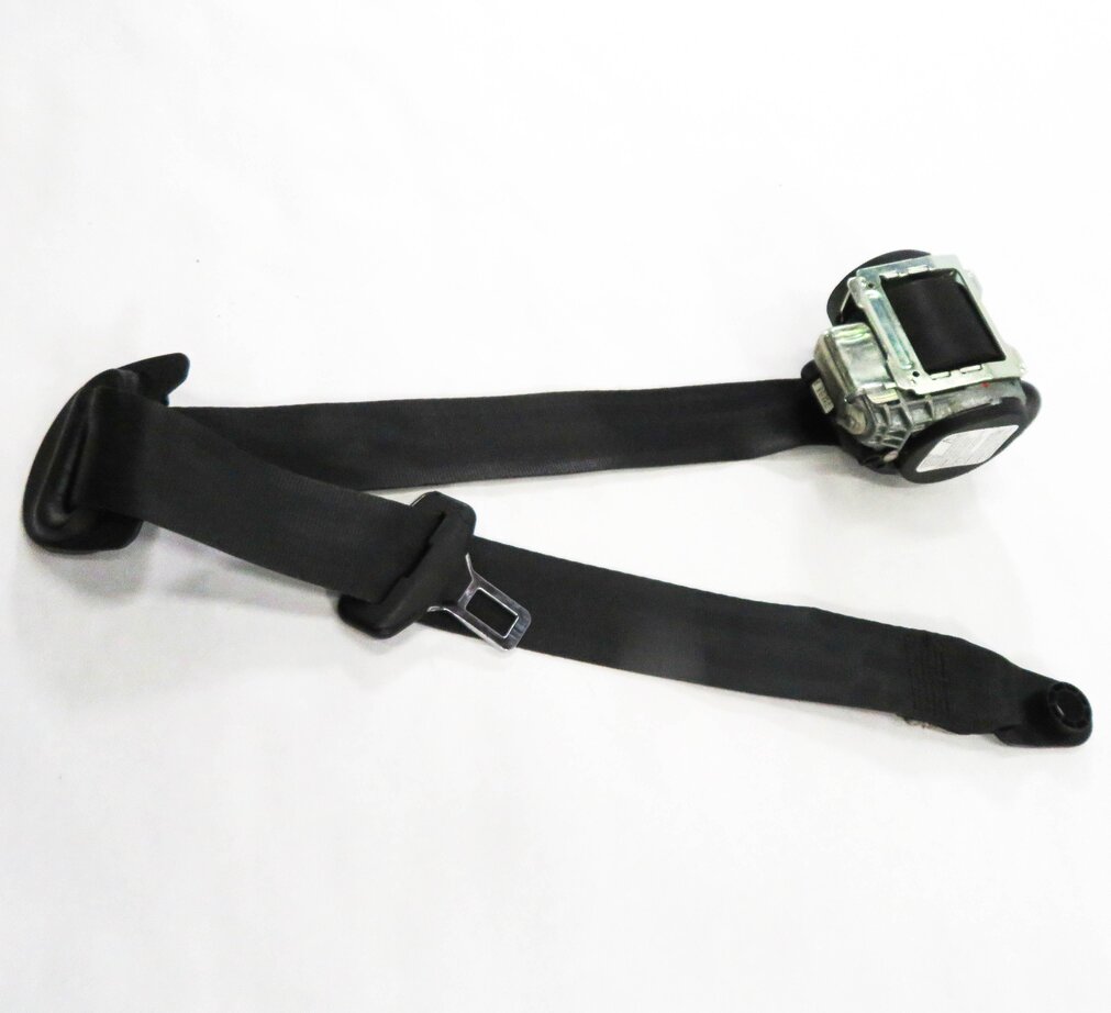 2008 RANGE ROVER SPORT (L320) 2nd ROW SEAT - CENTER SEATBELT RETRACTOR (BLACK)