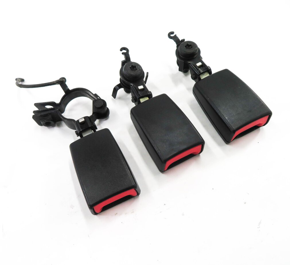 2008 RANGE ROVER SPORT (L320) REAR 2nd ROW SEAT SEATBELT BUCKLE RECEIVER SET-3