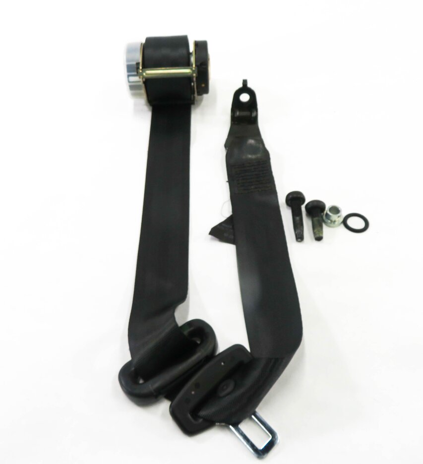 Thumbnail 2: 2008 RANGE ROVER SPORT (L320) 2nd ROW SEAT - LEFT SEATBELT RETRACTOR (BLACK)