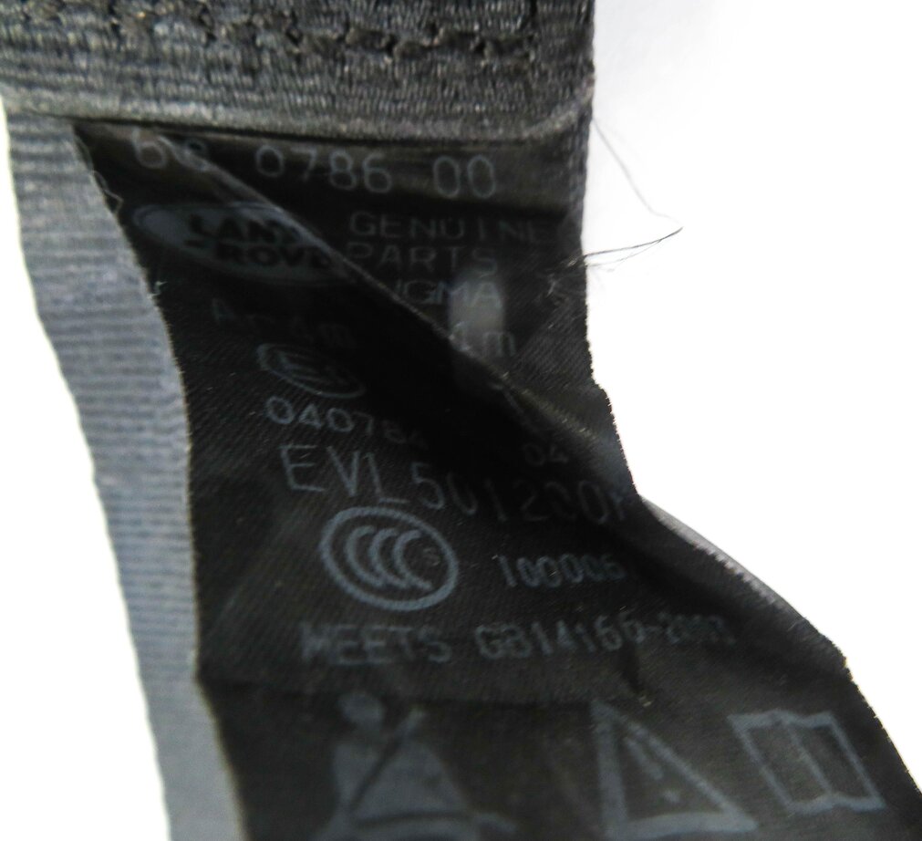Thumbnail 7: 2008 RANGE ROVER SPORT (L320) 2nd ROW SEAT - LEFT SEATBELT RETRACTOR (BLACK)