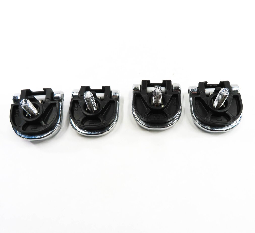 Thumbnail 5: 2008 RANGE ROVER SPORT (L320) REAR LUGGAGE CARGO TIE DOWN HOOK BUCKLE SET-4