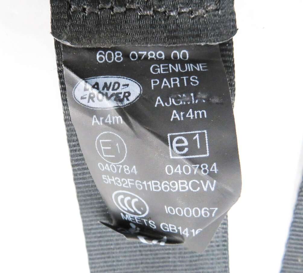 Thumbnail 6: 2013 RANGE ROVER SPORT (L320) REAR 2nd ROW - RIGHT SEATBELT RETRACTOR (BLACK)