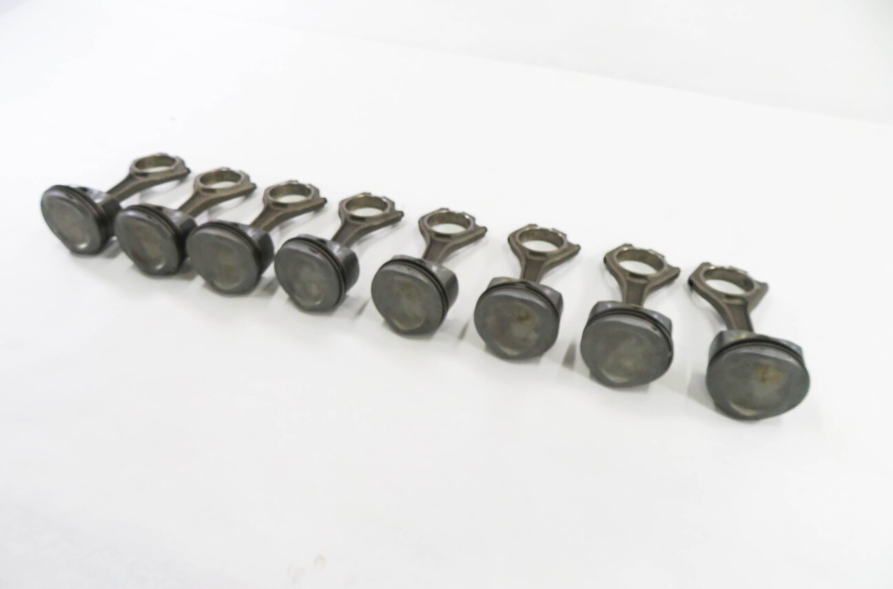 2013 RANGE ROVER SPORT (L320) 5.0L AJ133 V8 ENGINE - PISTON & CONNECTING ROD SET