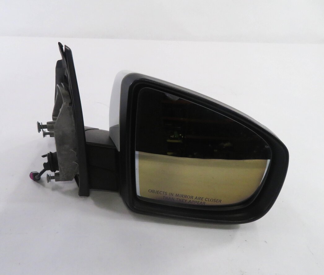 Thumbnail 2: 10-13 BMW X5 (E70) RIGHT P-FOLD MEM AUTODIM CAMERA HEATED DOOR MIRROR (WHITE)