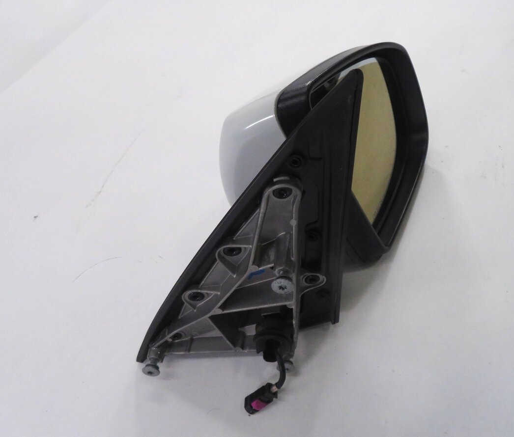 Thumbnail 3: 10-13 BMW X5 (E70) RIGHT P-FOLD MEM AUTODIM CAMERA HEATED DOOR MIRROR (WHITE)
