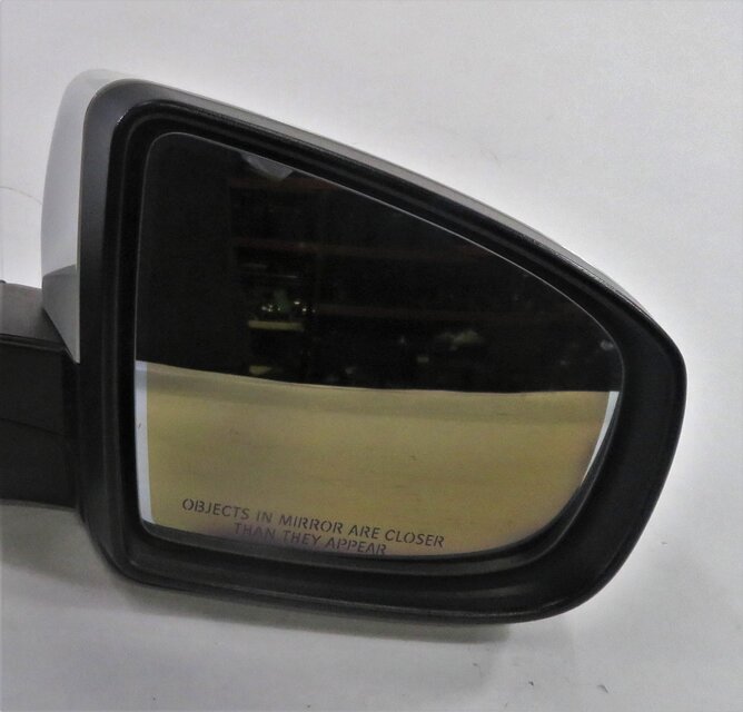 Thumbnail 9: 10-13 BMW X5 (E70) RIGHT P-FOLD MEM AUTODIM CAMERA HEATED DOOR MIRROR (WHITE)
