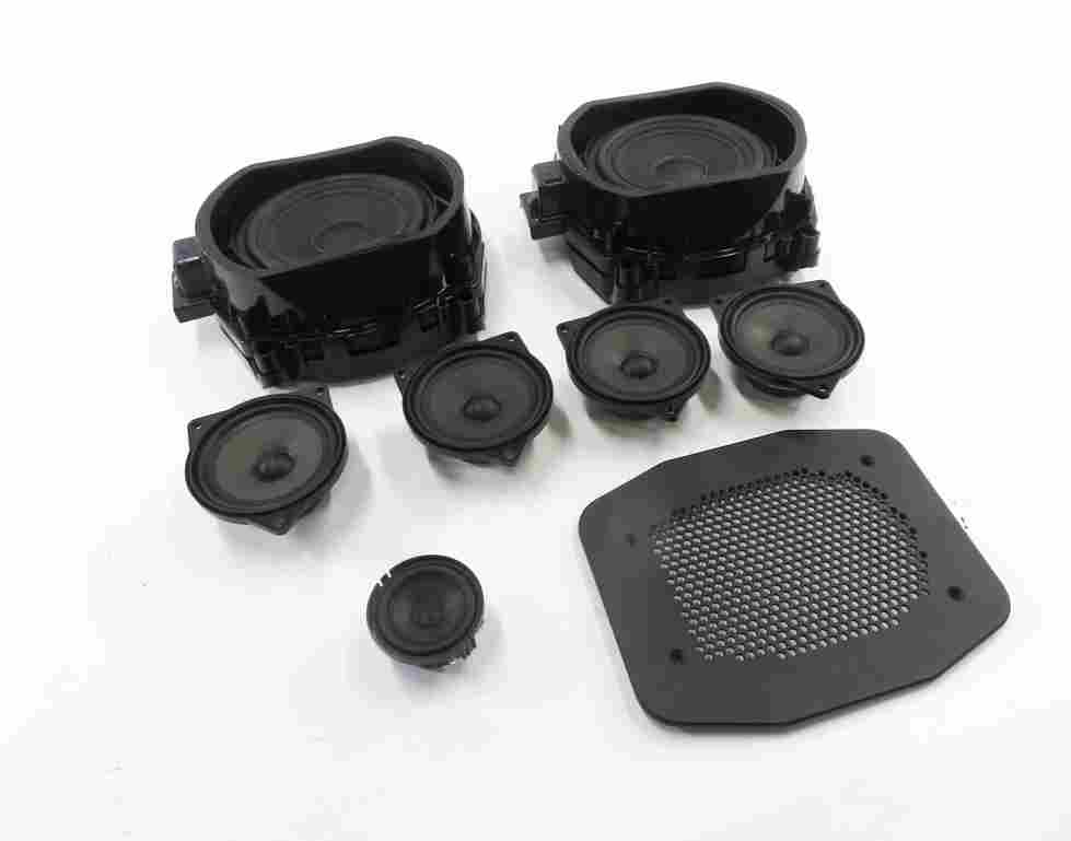 2011 BMW X5 (E70) TOP HiFi AUDIO SUBWOOFER SUB WOOFER  & SPEAKER SET-7