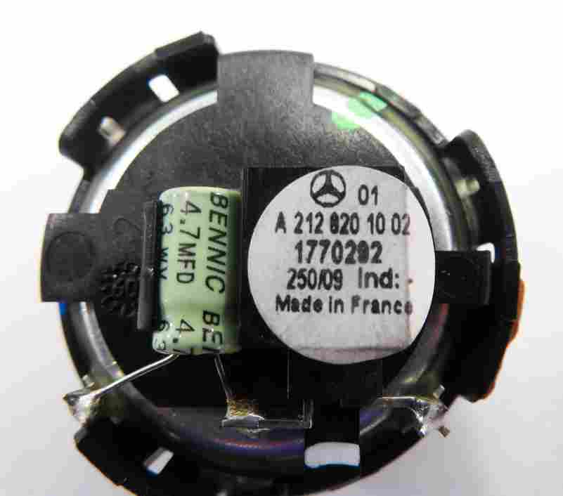 Thumbnail 10: 2010 MERCEDES E550 (W212) HARMAN LOGIC 7 AUDIO SUBWOOFER TWEETER SPEAKER SET-10