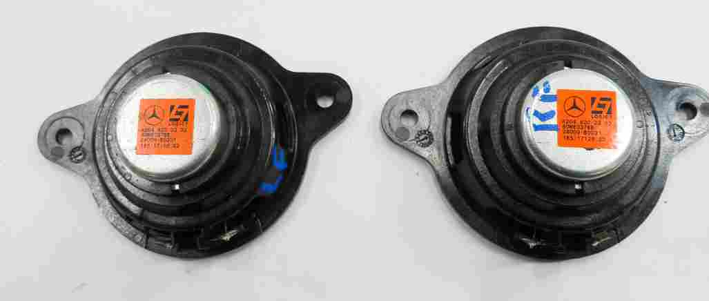 Thumbnail 12: 2010 MERCEDES E550 (W212) HARMAN LOGIC 7 AUDIO SUBWOOFER TWEETER SPEAKER SET-10