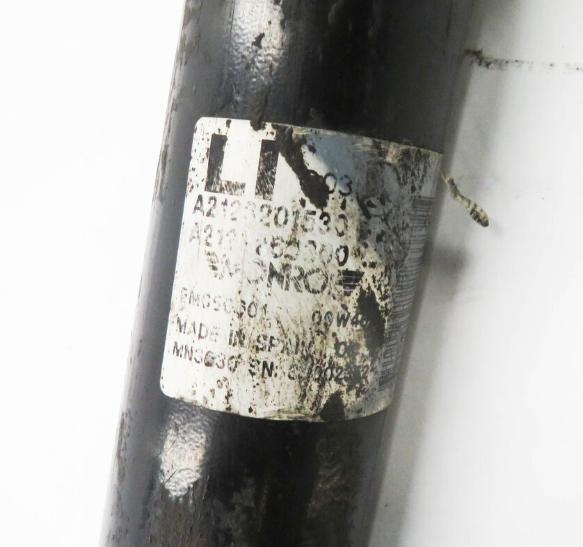 Thumbnail 6: 2010 MERCEDES E550 (W212) LEFT DRIVER REAR SUSPENSION SHOCK STRUT