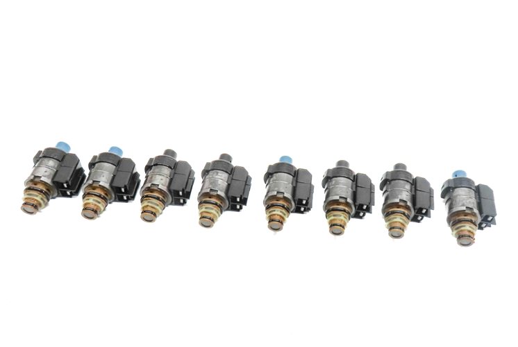 Thumbnail 2: 04-18 MERCEDES C CL E GL G ML S SLK 722.9 TRANSMISSION VALVE BODY SOLENOID SET-8