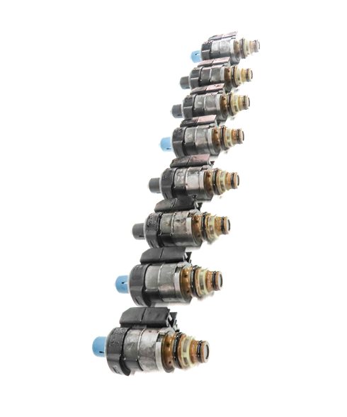 Thumbnail 3: 04-18 MERCEDES C CL E GL G ML S SLK 722.9 TRANSMISSION VALVE BODY SOLENOID SET-8