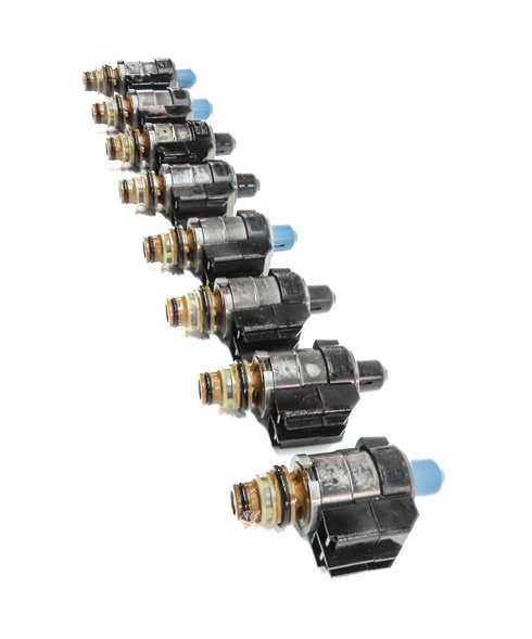 Thumbnail 4: 04-18 MERCEDES C CL E GL G ML S SLK 722.9 TRANSMISSION VALVE BODY SOLENOID SET-8
