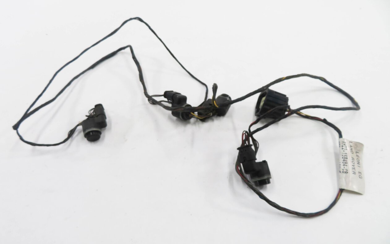 Thumbnail 2: 2010 LAND ROVER LR4 - REAR PDC PARK DISTANCE SENSOR SET-4 w/ HARNESS (BLACK)
