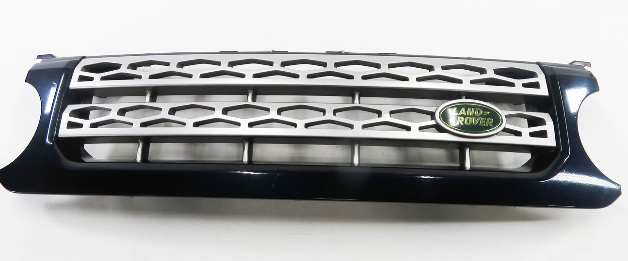 Thumbnail 1: 2010-2013 LAND ROVER LR4 - FRONT UPPER HOOD CENTER AIR VENT GRILLE (BLUE 796)