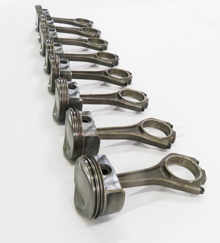 Thumbnail 4: 2010 LAND ROVER LR4 - 5.0L AJ133 V8 ENGINE - PISTON w/ CONNECTING ROD SET-8