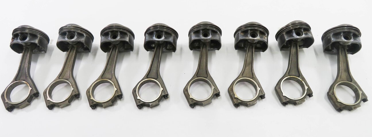Thumbnail 6: 2010 LAND ROVER LR4 - 5.0L AJ133 V8 ENGINE - PISTON w/ CONNECTING ROD SET-8