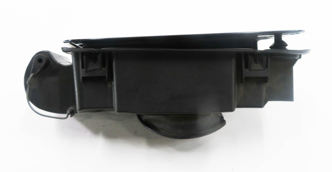 Thumbnail 5: 2006-2010 BMW 645i 650i M6 (E63 E64) FUEL TANK DOOR w/ HOUSING (CARBON BLACK)