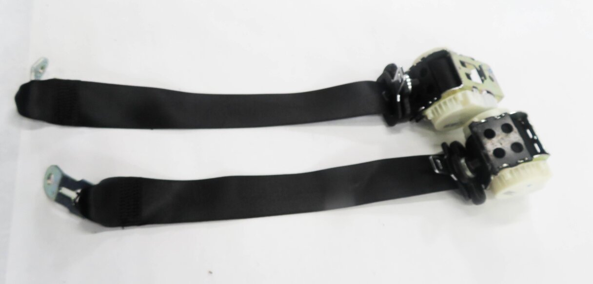 Thumbnail 3: 2009 BMW M6 ///M (E63) REAR SEAT - LEFT & RIGHT SEATBELT RETRACTOR SET-2 (BLACK)